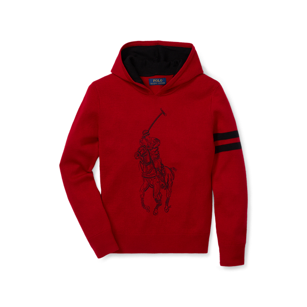 Big Pony Merino Wool Hoodie
