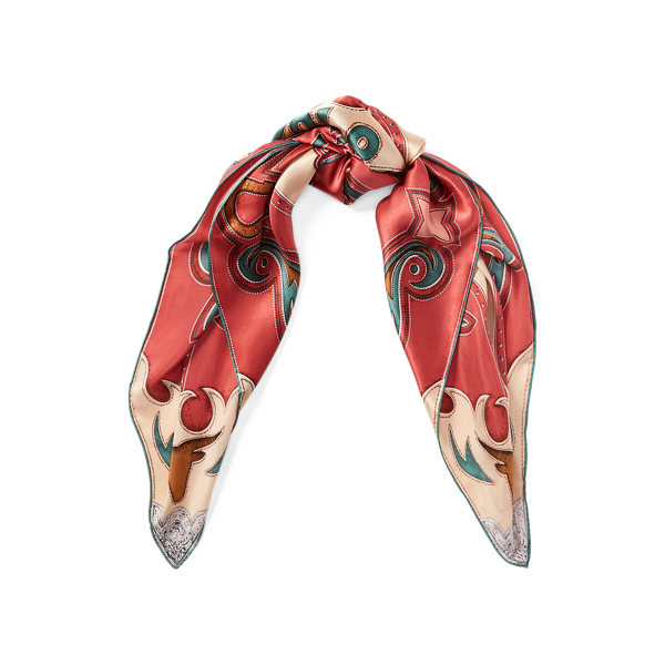 Ralph lauren silk scarf sale clearance