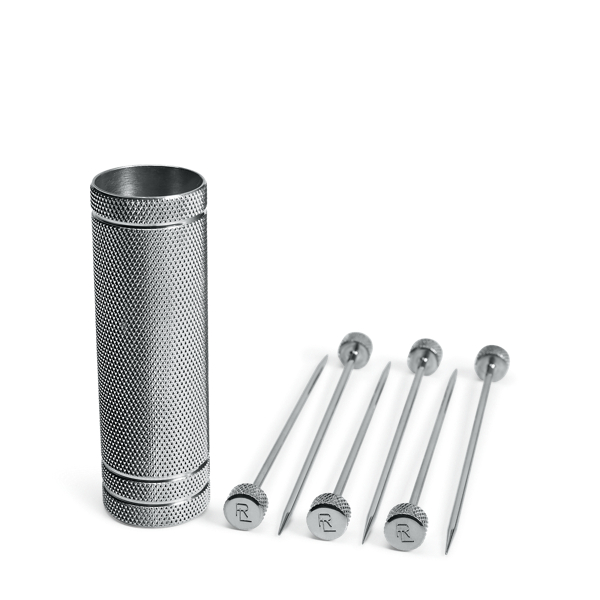 Silver Paxton Cocktail Pick Set Ralph Lauren Home 3