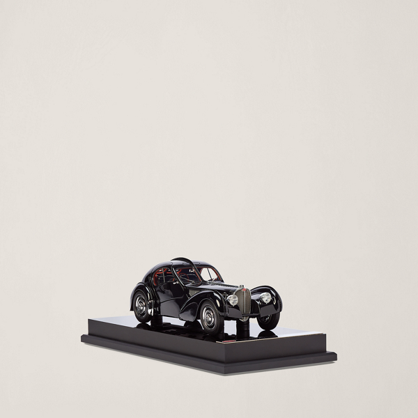 Black Bugatti 57SC Atlantic Coupe Ralph Lauren Home 1