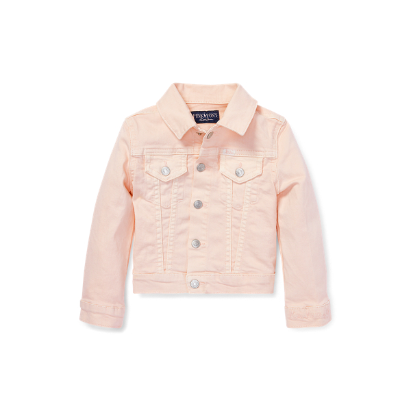 Pink Pony Denim Trucker Jacket Girls 1.5-6.5 Years in 1