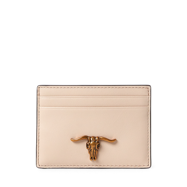 Steer-Head Leather Card Case Polo Ralph Lauren 1