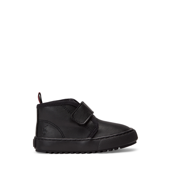 Chett Suede Mid Top EZ Trainer for Boys Ralph Lauren UZ