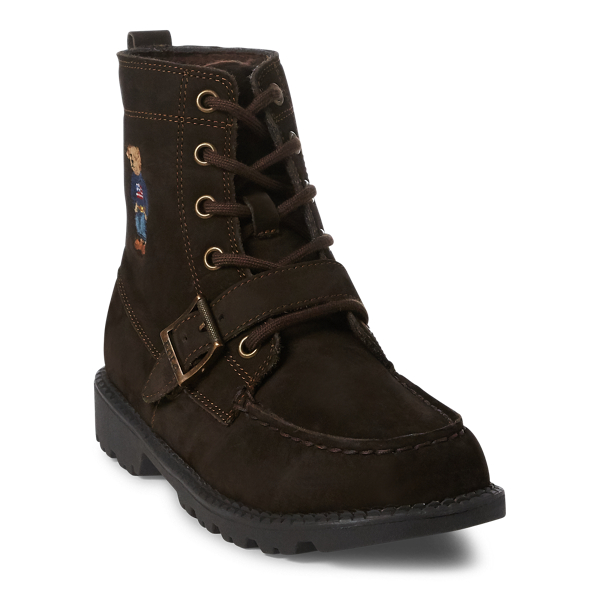 Polo Bear Suede Ranger Boot for Boys Ralph Lauren UK