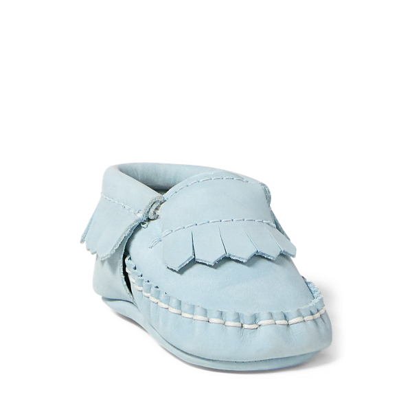 Bottines mocassins Mickoh en nubuck Baby Boy en 1