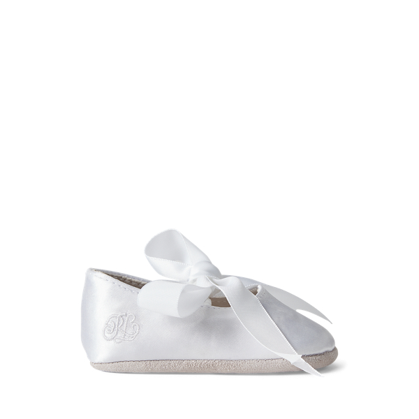 Briley Satin Slipper Baby Girl 1