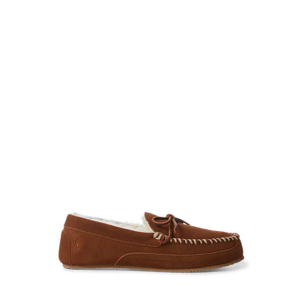 Polo ralph lauren moccasin slippers on sale