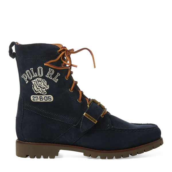 Navy polo boots online