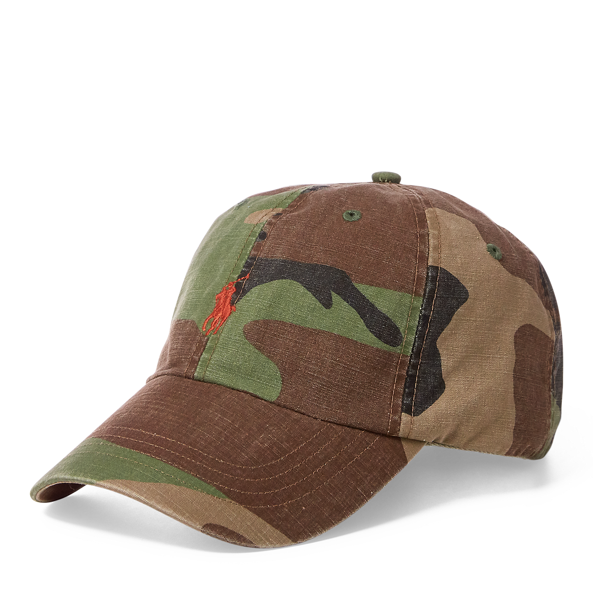 Camo polo cap on sale