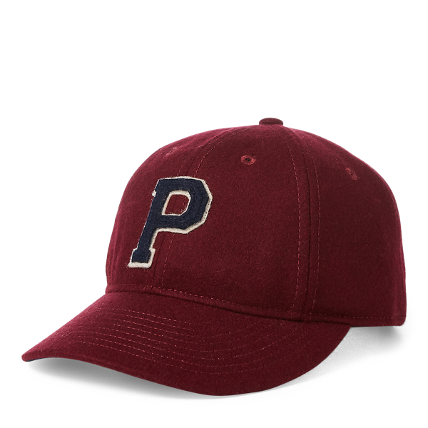 Casquette universitaire en laine Polo Ralph Lauren en 1