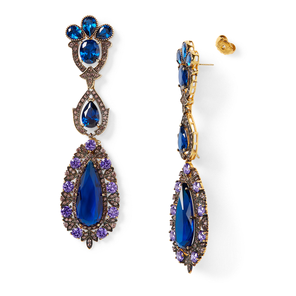 Long Drop Chandelier Earrings Ralph Lauren Collection 2