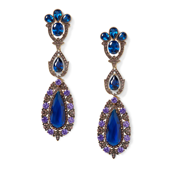Long Drop Chandelier Earrings for Women Ralph Lauren UK
