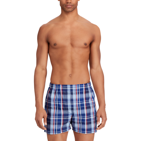 Plaid/Davies Plaid/Knox Classic Fit Boxer 3-Pack Polo Ralph Lauren 6