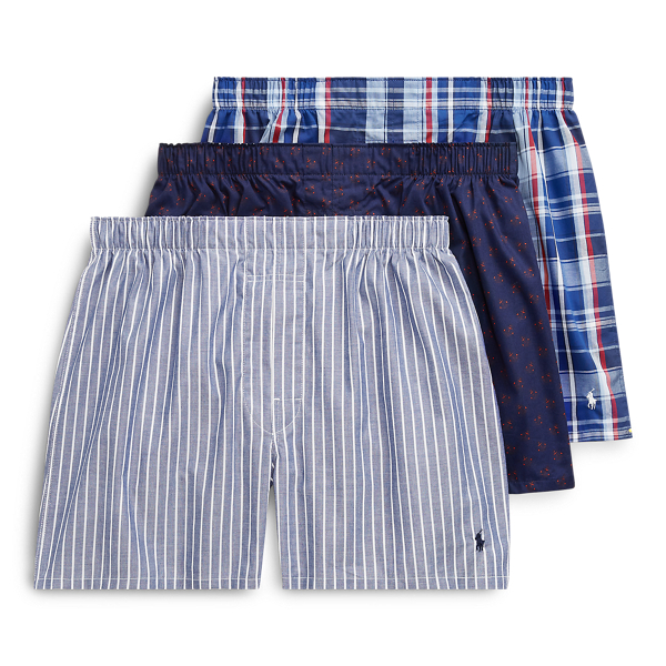 Plaid/Davies Plaid/Knox Classic Fit Boxer 3-Pack Polo Ralph Lauren 1