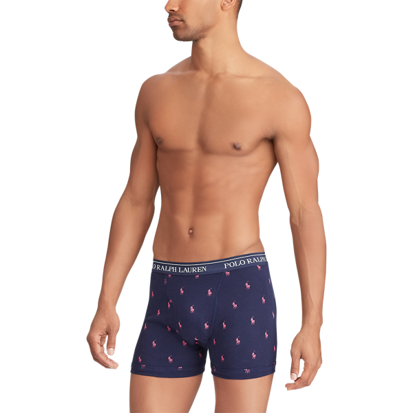 White Cotton Boxer Brief 3-Pack Polo Ralph Lauren 2