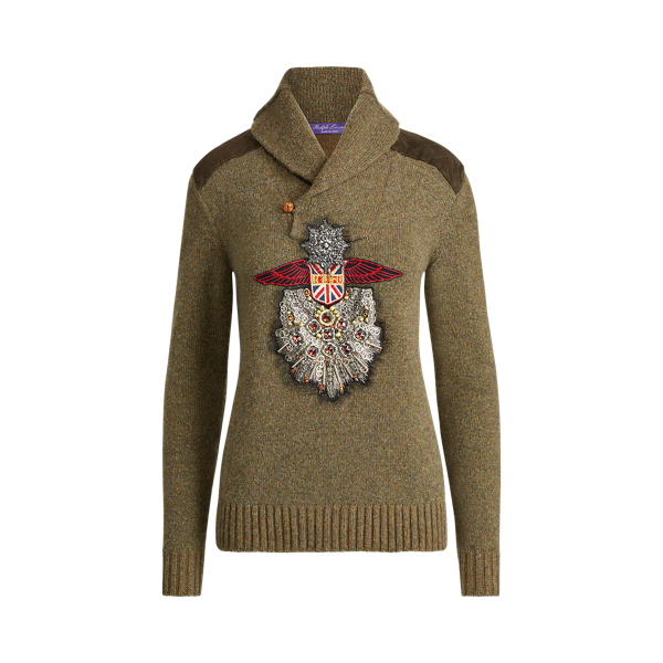 Embroidered Shawl Sweater Ralph Lauren Collection in 1
