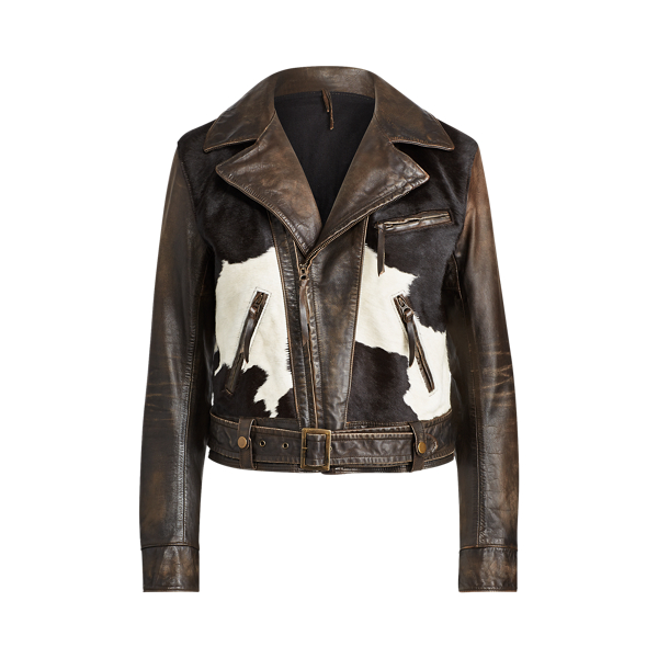 Leather Hadley Jacket Ralph Lauren Collection 1