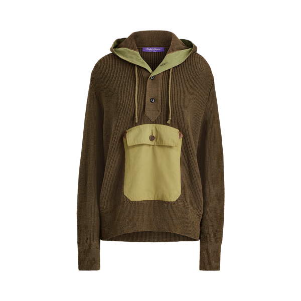 Wool-Blend Hoodie Ralph Lauren Collection 1