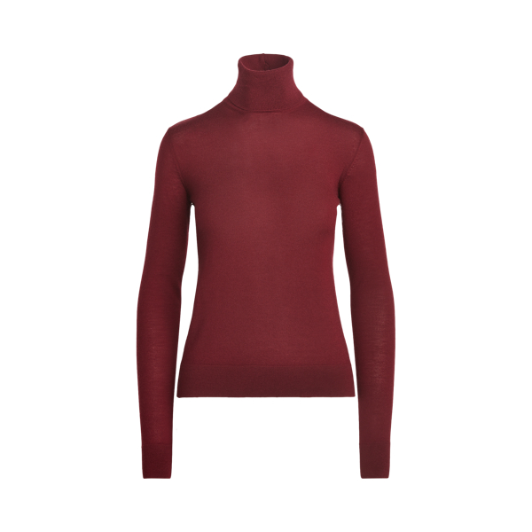 Pull &agrave; col roul&eacute; en cachemire Ralph Lauren Collection en 1