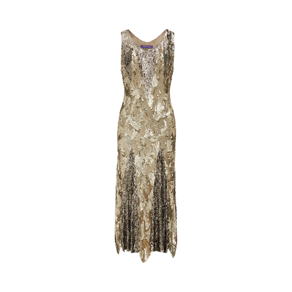 Camile Beaded Dress Ralph Lauren Collection 1