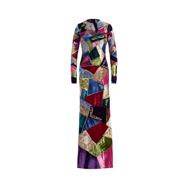 Hamlin Patchwork Dress Ralph Lauren Collection 1