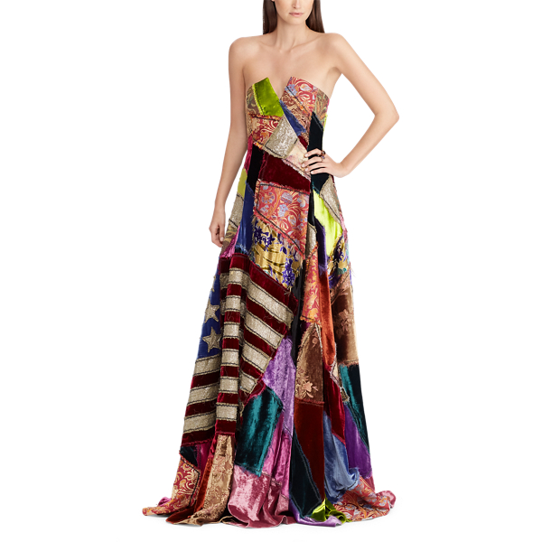 Garnet Barrick Evening Dress Ralph Lauren Collection 4