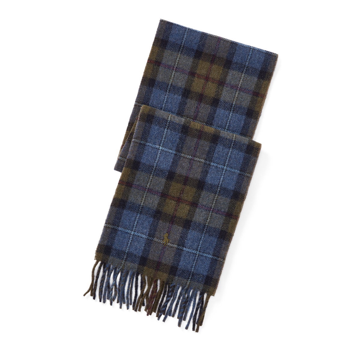 Reversible Plaid Scarf