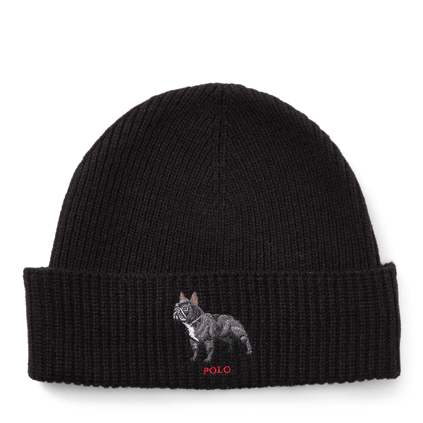 Polo bulldog beanie on sale