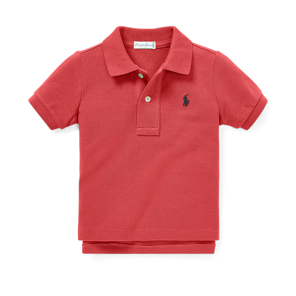 Iconisch mesh Polo-shirt