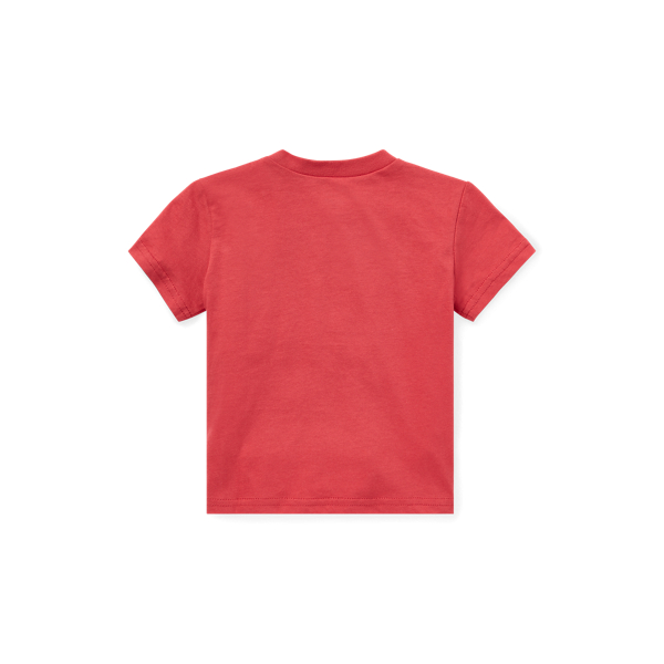 Nantucket Red Cotton Jersey Crewneck Tee Baby Boy 2