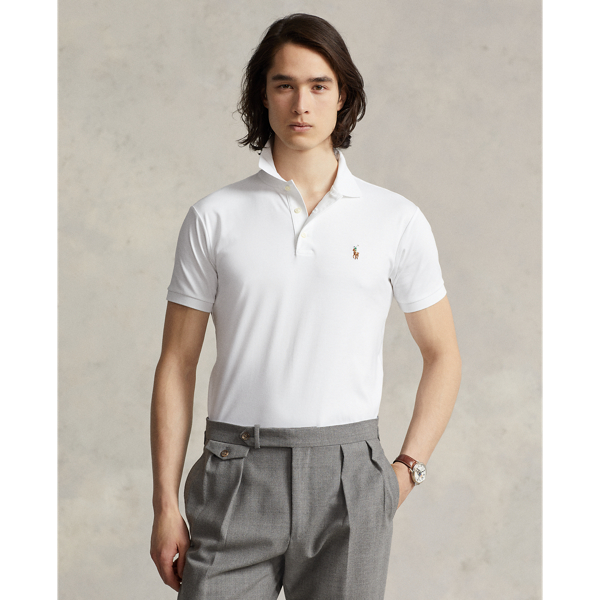 Men's soft touch polo shirts best sale