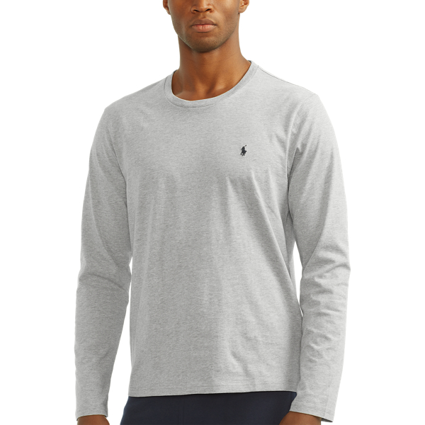 Andover Heather Cotton Jersey Crewneck Shirt Polo Ralph Lauren 2