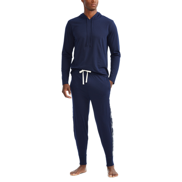 Schlafshirt mit Kapuze Polo Ralph Lauren in Kreuzfahrt-Navy 2