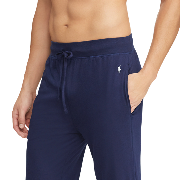Cruise Navy Cotton Jersey Joggers Polo Ralph Lauren 4