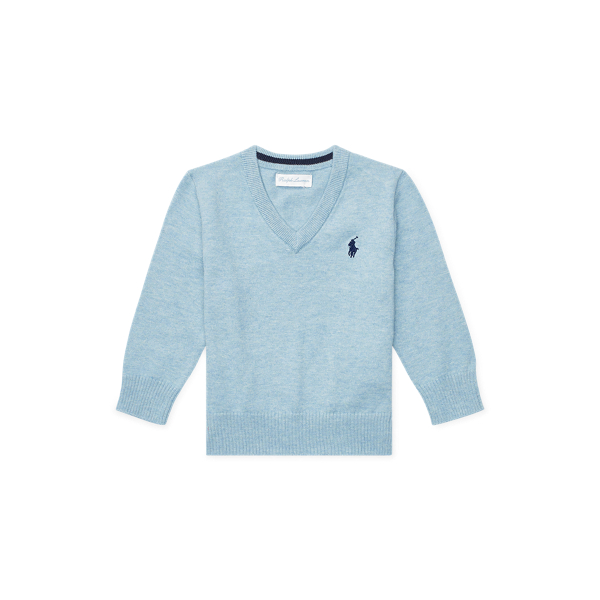 Pull col en&nbsp;V en coton Baby Boy en 1