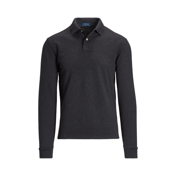 Polo ajust&eacute; en coton piqu&eacute;