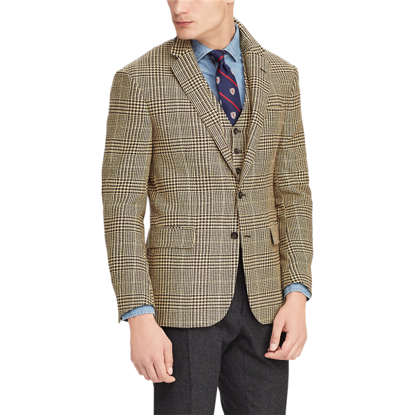 Brown And Tan/Blue/Green Polo Glen Plaid Sport Coat Polo Ralph Lauren 5