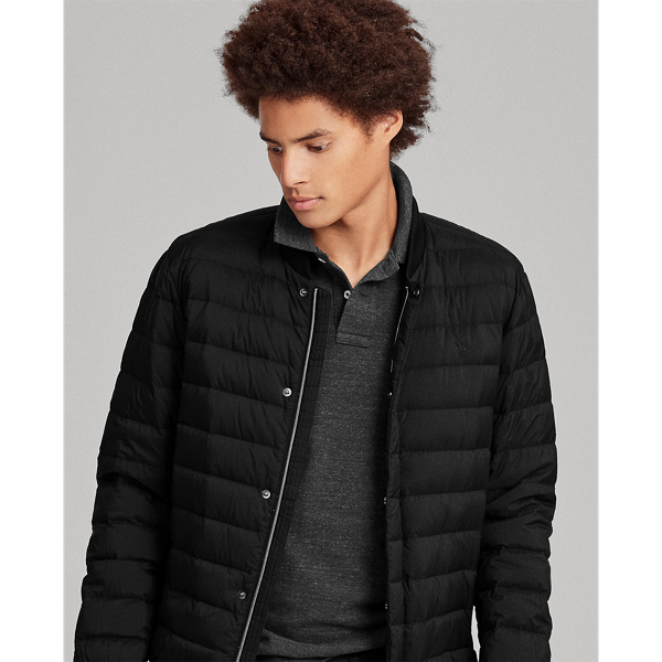 Polo Black Packable Down Jacket Big & Tall 1