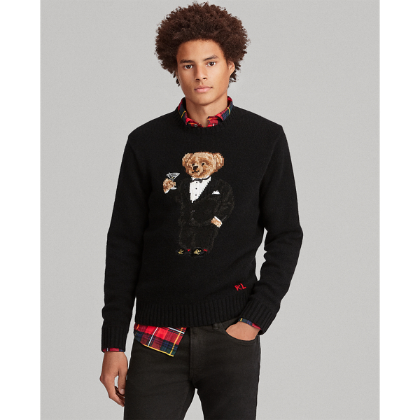 Martini Bear Wool Jumper