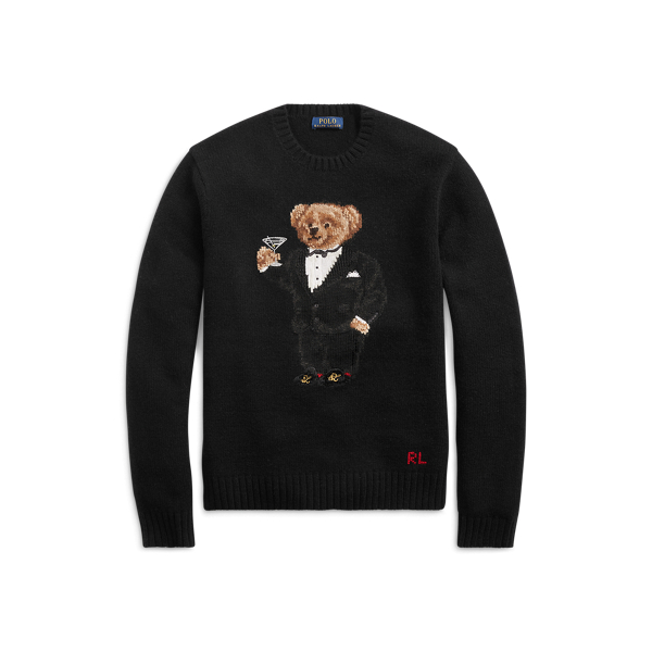 Polo martini bear sweatshirt on sale