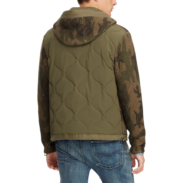 Hybrid-Jacke mit Camouflage-Druck Polo Ralph Lauren in Olive Camouflage 6