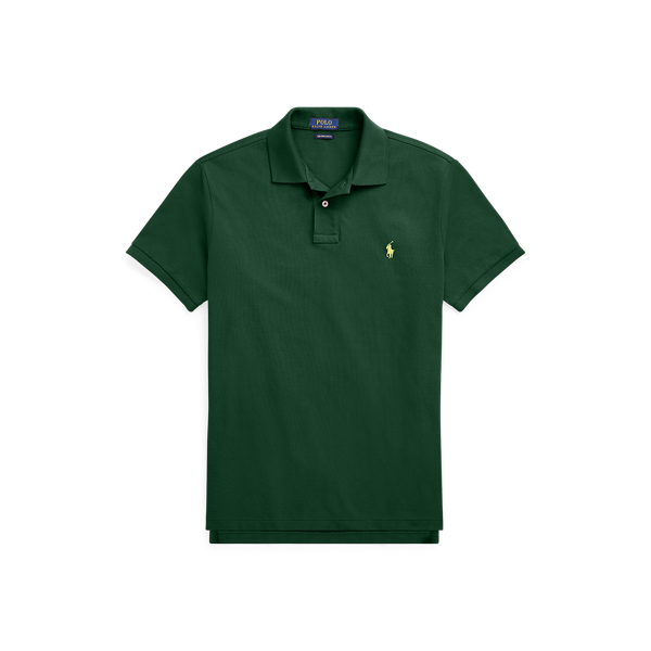Custom-Slim-Fit Piqu&eacute;-Polohemd