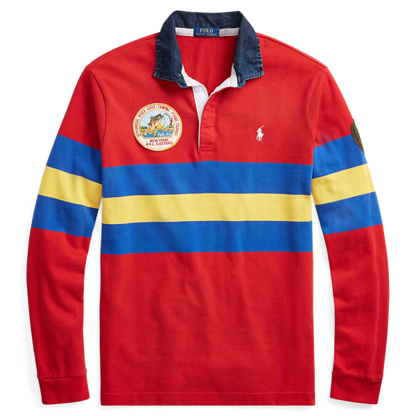 Polo Ralph Lauren Rugby Polo Shirt in Khaki | SVD USA