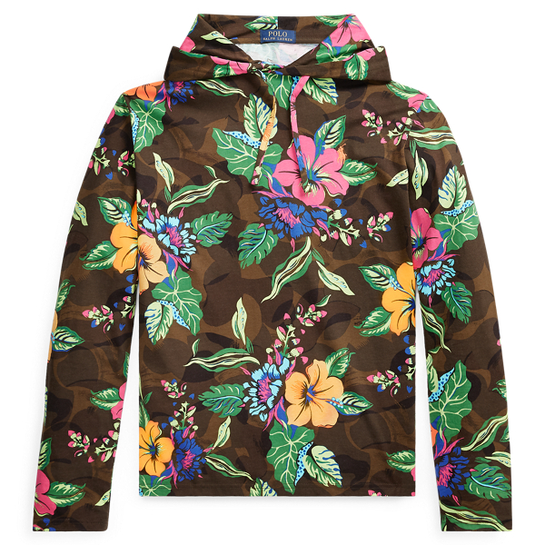 Surplus Floral Floral-Camo Cotton Hooded Tee Polo Ralph Lauren 2