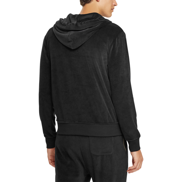 Polo velour hoodie online