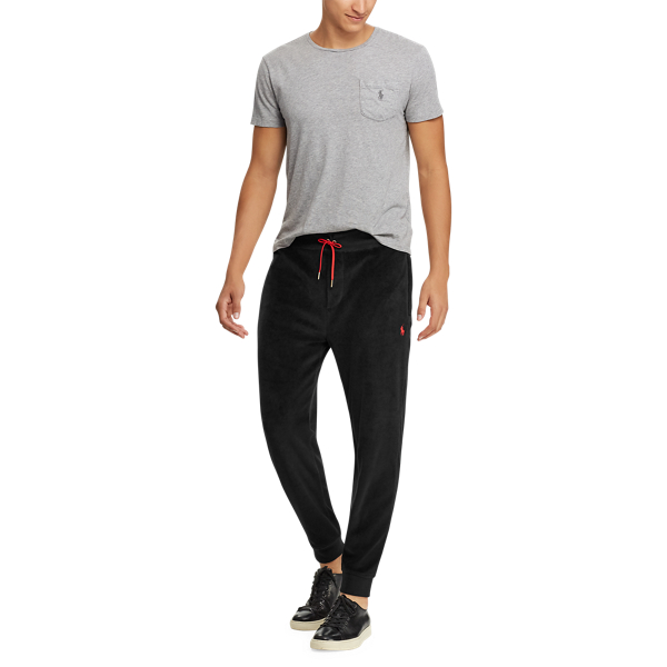 Velours-Jogginghose Lunar New Year Polo Ralph Lauren in Black 2