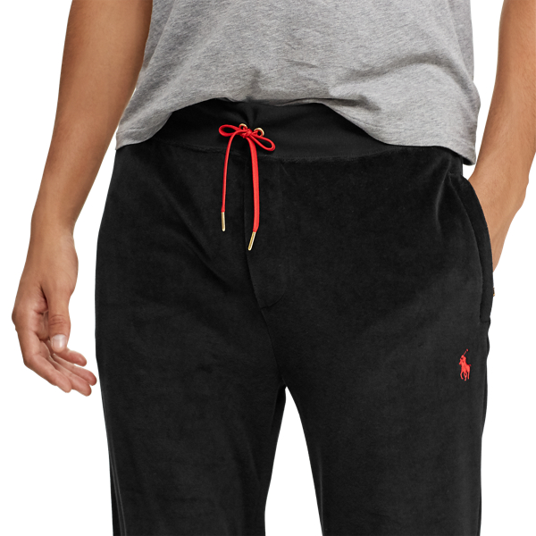 Velours-Jogginghose Lunar New Year Polo Ralph Lauren in Black 5