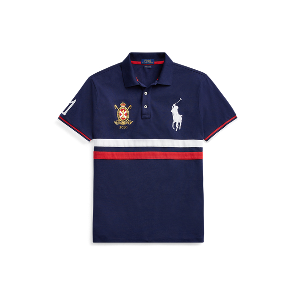 Custom Slim Fit Mesh Polo Polo Ralph Lauren 1