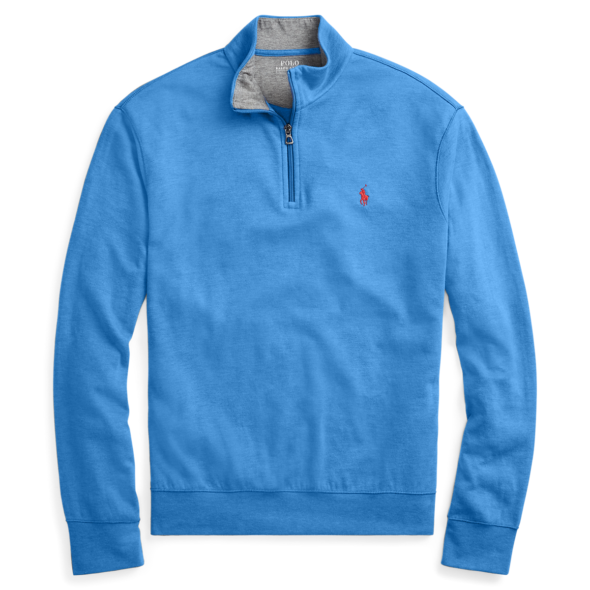 ★★POLO RALPH LAUREN★★ Luxury Jersey Quarter Zip Pullover Polo Ralph Lauren Men's Luxury Jersey Quarter-Zip Pullover