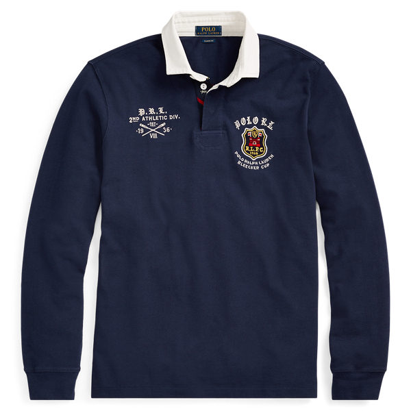 Classic Fit Mesh Rugby Shirt Big & Tall 1